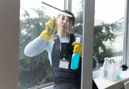 Nettoyage de vitres intérieures et extérieures à Presles